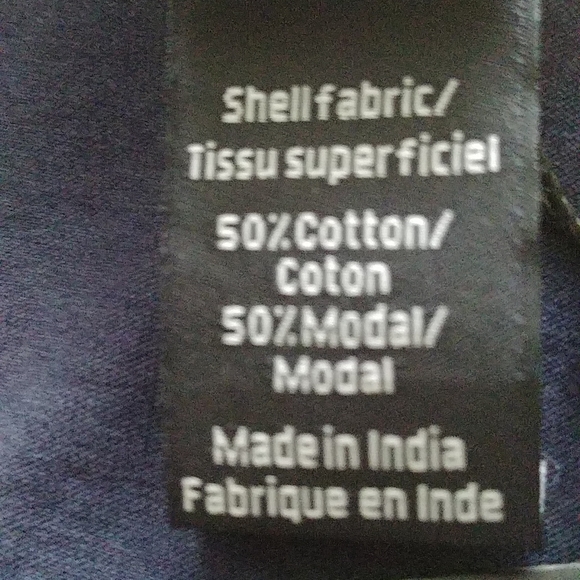 NWT "OLSEN" top, Size M, dark blue color - Picture 9 of 9